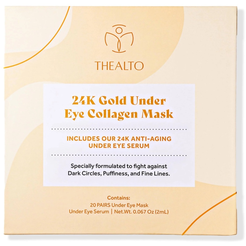 24K Gold Under Eye Collagen Mask